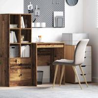 Bureau Oud hout 60 x 50 x 76 cm Bewerkt hout