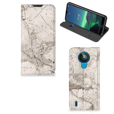 Nokia 1.4 | Standcase | Marmer Beige