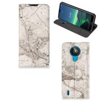 Nokia 1.4 | Standcase | Marmer Beige