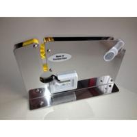 Zakkensluiter metaal met mes 12mm INOX