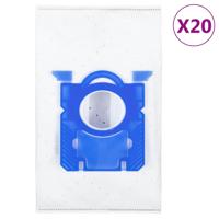 VidaXL Stofzuigerzakken voor philips s-bag 20 st