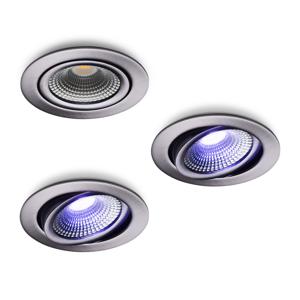 Slimme LED-inbouwspot Vivaro RVS 5W IP54 RGBWW Zigbee