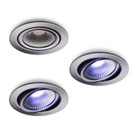 Slimme LED-inbouwspot Vivaro RVS 5W IP54 RGBWW Zigbee