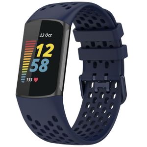 Fitbit Charge 5 Sport Point Bandje - Donkerblauw