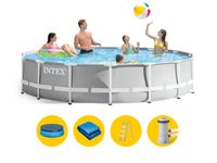 Intex Prism Frame Pool - 457 x 122 cm - met filterpomp en accessoires - thumbnail