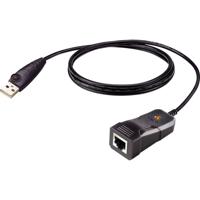 ATEN KVM Kabel [1x USB - 1x RJ45-bus] 1.2 m Zwart
