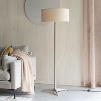 Zuiver Vloerlamp 'Shelby' 155cm, kleur Taupe
