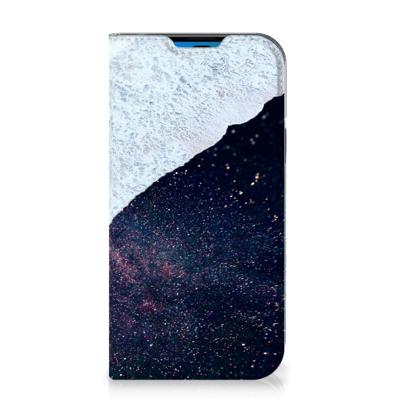 iPhone 14 Pro Stand Case Sea in Space iPhone 14 Pro Stand Case Sea in Space
