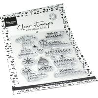 Marianne Design • clear stamps kerst by kaertjes en co