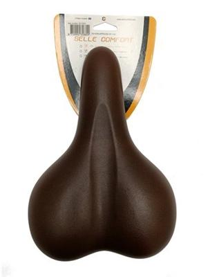 Selle Comfort zadel stadsfiets unisex bruin