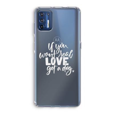Partner in crime: Motorola Moto G9 Plus Transparant Hoesje