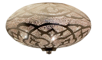 Plafondlamp Moonlight Filigrain M - Zilver