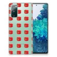 Samsung Galaxy S20 FE | Siliconen Case | Paprika Red