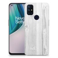 OnePlus Nord N10 5G | Bumper Hoesje | White Wood