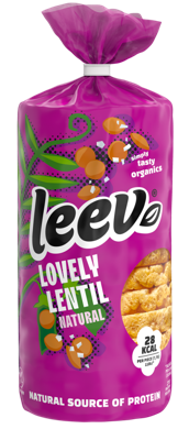 Leev Bio Lovely Lentil Cakes Natural