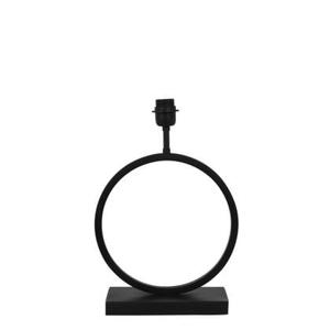 Light & Living Tafellamp Liva|Velours - Zwart|Dutch Green - Ø35x69cm