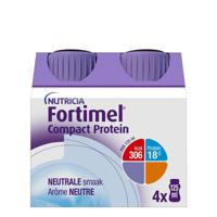 Fortimel Compact Protein Neutraal Flesjes 4x125 Ml - thumbnail