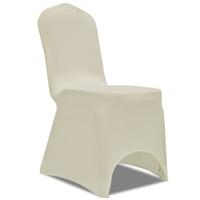 VidaXL Hoes voor stoelen 50 stuks (creme)