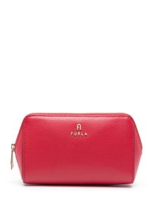 Furla trousse de toilette Camelia en cuir - Rouge