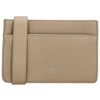 Charm London Schoudertas Princeton Licht Taupe