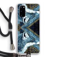 Golden Fox: Samsung Galaxy S20 Transparant Hoesje met koord