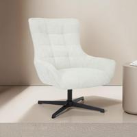 Livingfurn Draaifauteuil 'Naomi' kleur Pearl