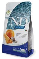 FARMINA N&D Ocean Herring Pumpkin&Orange Adult - droog kattenvoer - 1,5 kg