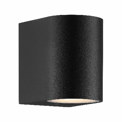 Buitenlamp up down ovaal &apos;Dion&apos; enkel gu10 16cm ip44