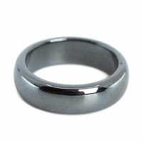 Edelstenen Ring Hematiet (6 mm - Maat 17) - thumbnail