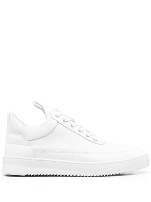 Filling Pieces baskets à logo embossé - Blanc