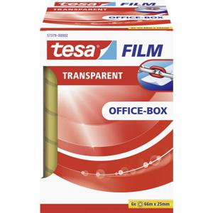 tesa OFFICE-BOX 57379-00002-01 tesafilm Transparant (l x b) 66 m x 25 mm 6 stuk(s)