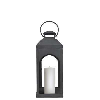 Capri Windlicht Antraciet Small