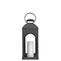Capri Windlicht Antraciet Small