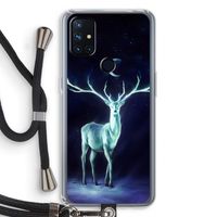 Nightbringer: OnePlus Nord N10 5G Transparant Hoesje met koord