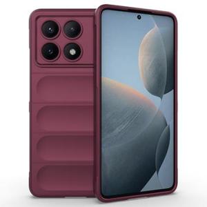 Xiaomi Redmi K70E/Poco X6 Pro Rugged Series TPU Case - Wijnrood