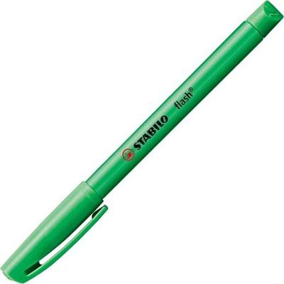 Fluoriscerende Markeerstift Stabilo Flash Groen 10 Stuks