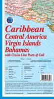 Wegenkaart - landkaart Caribbean, Central America, Virgin Islands, Bahamas | Kasprowski Maps