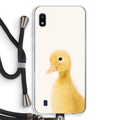 Duke: Samsung Galaxy A10 Transparant Hoesje met koord