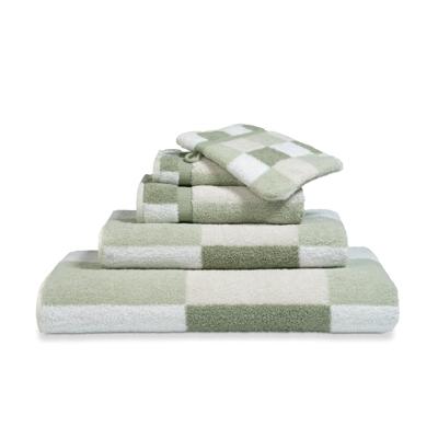 Vandyck Vandyck Boston Smoke Green Gastendoekje 40X60
