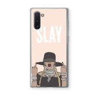 Slay All Day: Samsung Galaxy Note 10 Transparant Hoesje