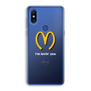 I'm lovin' you: Xiaomi Mi Mix 3 Transparant Hoesje