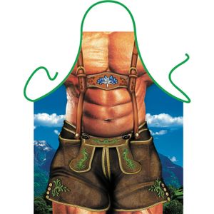 Sexy kookschort/keuken schort Oktoberfest Alpen Macho   -