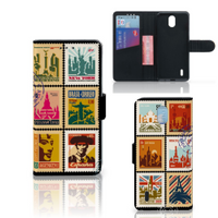 Nokia 1.3 Flip Cover Postzegels - thumbnail