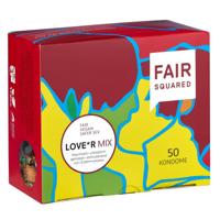 Fair Squared Mix 10 Condooms 50 stuks Fair Squared Mix 10 Condooms 50 stuks