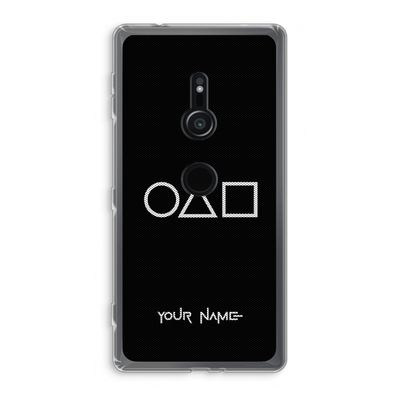 Squid Game: Sony Xperia XZ2 Transparant Hoesje
