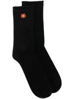 Kenzo chaussettes à fleurs brodées - Noir Kenzo chaussettes à fleurs brodées - Noir