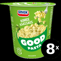Unox Good Pasta Romige Kaassaus 8 x 69 g bij Jumbo