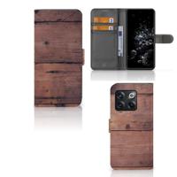 OnePlus 10T | Book Style Case | Old Wood