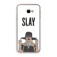 Slay All Day: Samsung Galaxy J4 Plus Transparant Hoesje