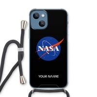 NASA: iPhone 13 Transparant Hoesje met koord
